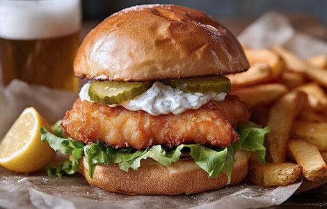 Fish burger